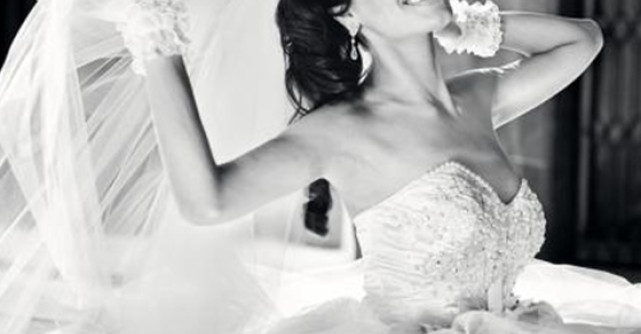 Coafuri elegante pentru mirese