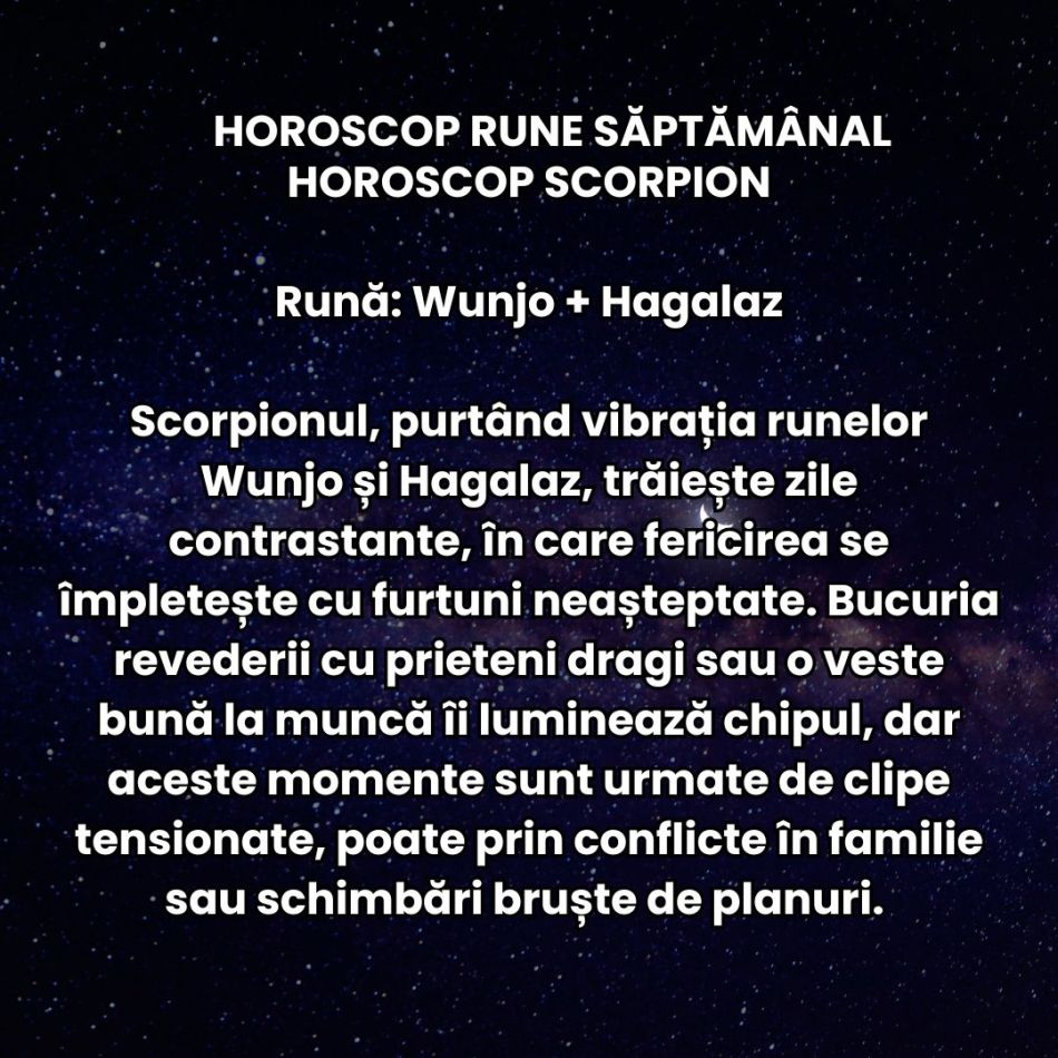 Horoscop Rune săptămâna 8-14 septembrie 2025: Suntem împinși să mergem spre transformare cu planuri precise și curiozitate