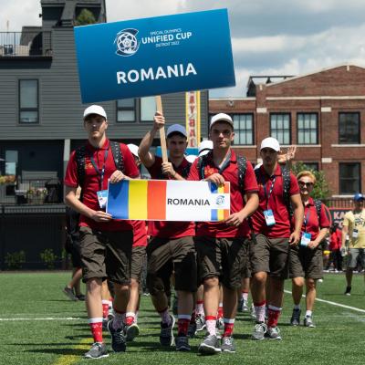 Locul II pentru echipa de Fotbal Special Olympics România la Cupa de Fotbal Unificat Special Olympics, Detroit 2022