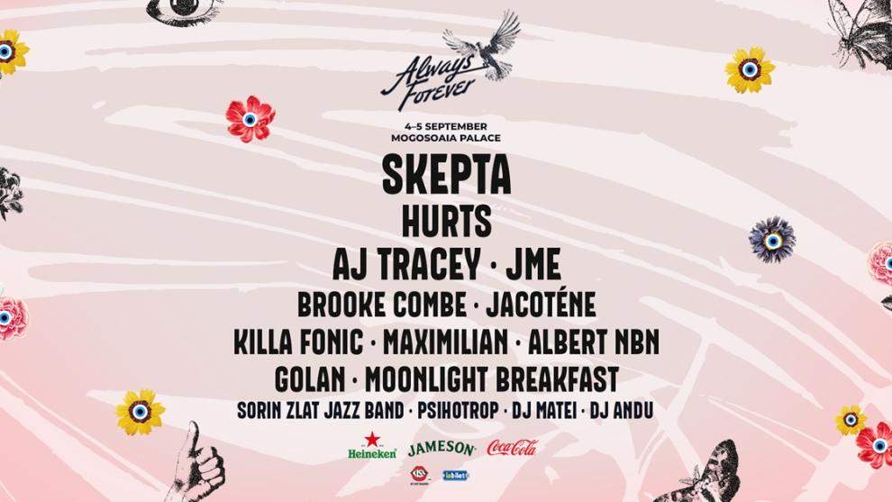 Skepta și Hurts vin la Mogoșoaia: Prima ediție Always Forever Festival promite un început de toamnă memorabil