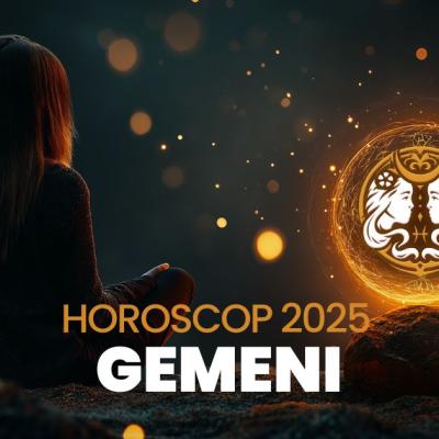 Horoscop Gemeni 2025:  Fii pregătit să lași în urmă tot ce este vechi și să îți îmbrățișezi cu curaj noul destin
