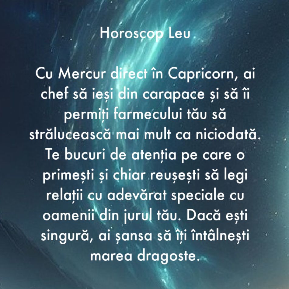 Pe 13 ianuarie Mercur intră în Capricorn. Sfatul Universului pentru fiecare zodie în parte 