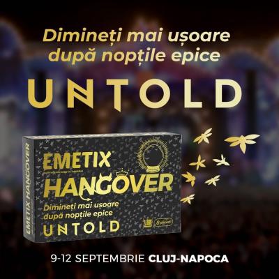 Pregătește-te pentru cel mai așteptat festival cu Emetix® Hangover
