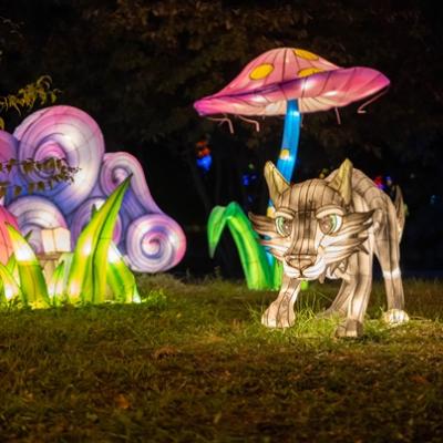 Garden of Lights s-a deschis vineri la București: Lumea magică a poveștilor - Beauty and the Beast