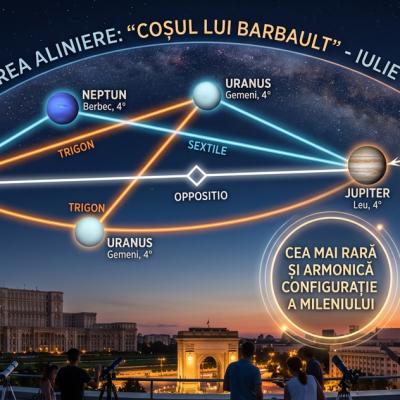 19-21 iulie: Cea mai rară și armonioasă configurație astrologică din acest MILENIU. Cum se schimbă destinul zodiei tale?