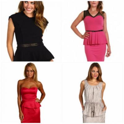 15 piese vestimentare peplum