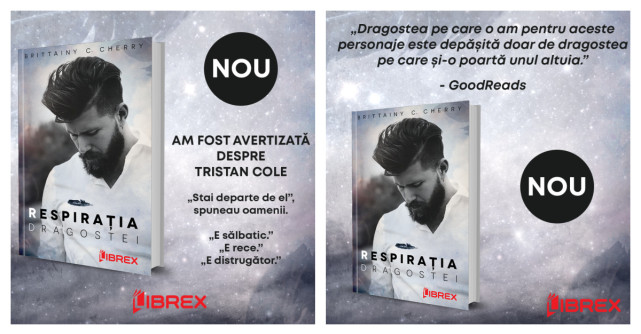 Editura Librex lansează romanul “Respirația Dragostei”, de Brittainy C. Cherry