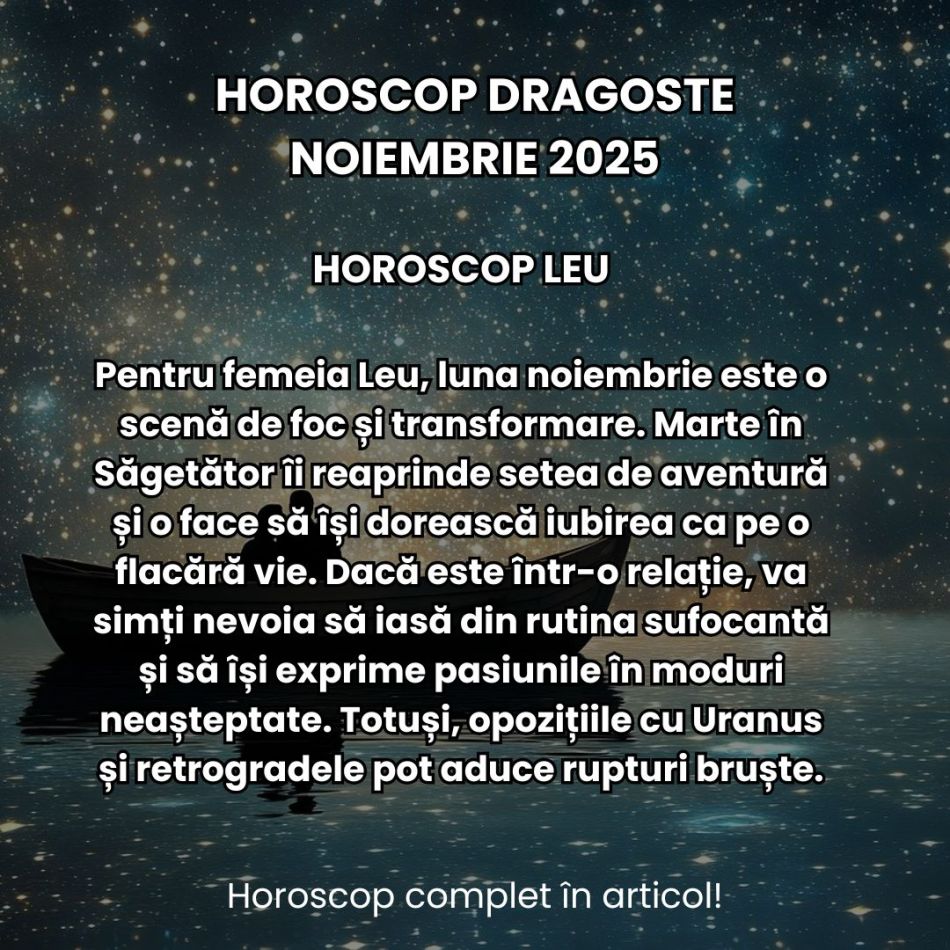 Horoscop Dragoste Noiembrie 2025: Inimile ne sunt răscolite de pasiuni intense, atracții magnetice și ecouri karmice