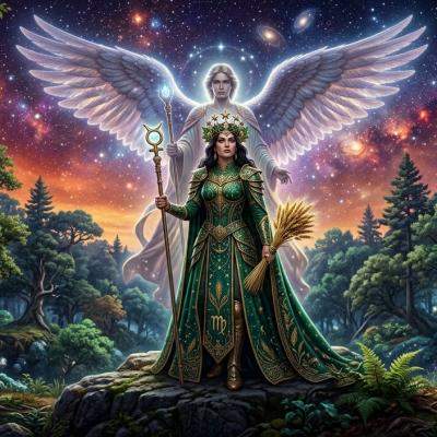 Mesajul îngerului păzitor pentru Fecioară în 2027: Pașii tăi sunt călăuziți prin viață de mâna Universului. Ai încredere! 