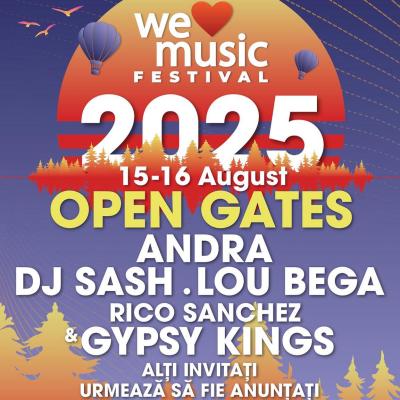 We Love Music Festival revine în forță la Râmnicu Vâlcea. Au fost anunțați primii artiști din line-up-ul festivalului!