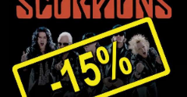 Reduceri pentru biletele la concertul Scorpions!