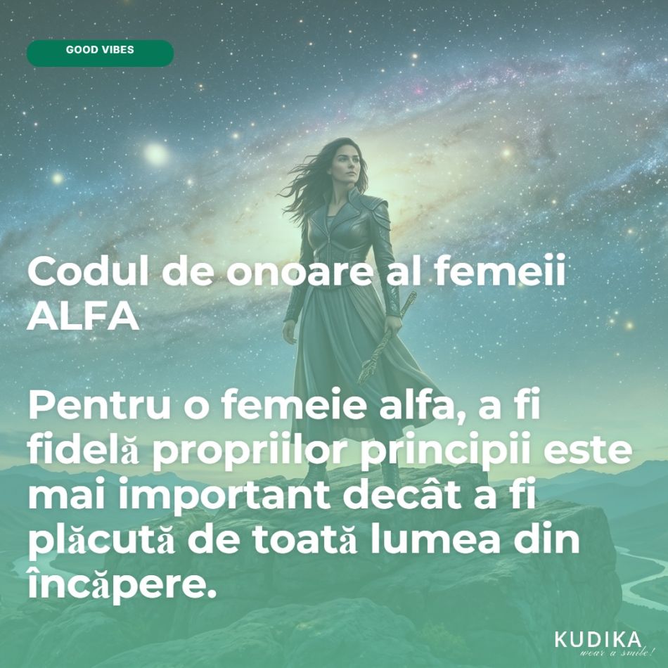 Codul de onoare al femeii ALFA: Ea este născută să CONDUCĂ și nu acceptă ordine de la nimeni