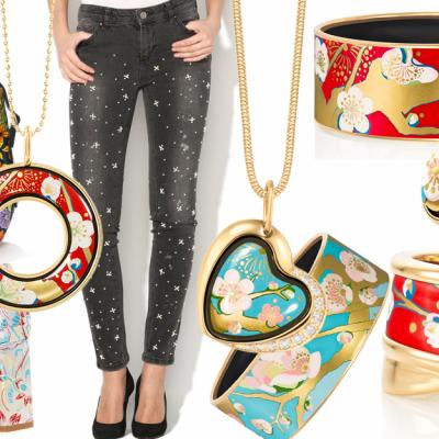 Completează-ți ținuta cu accesorii pictate colorate