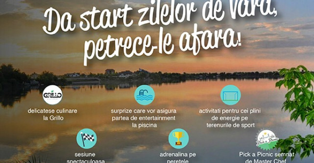 Incepe sezonul petrecerilor ca in filme pe malul lacului Buftea!