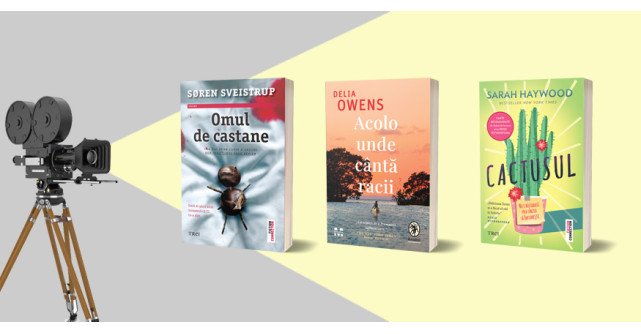 3 cărți care vor fi curând ecranizate