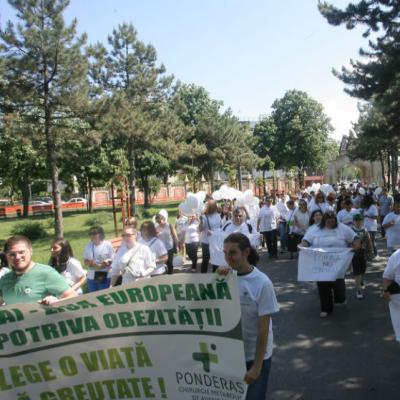 Mars impotriva OBEZITATII