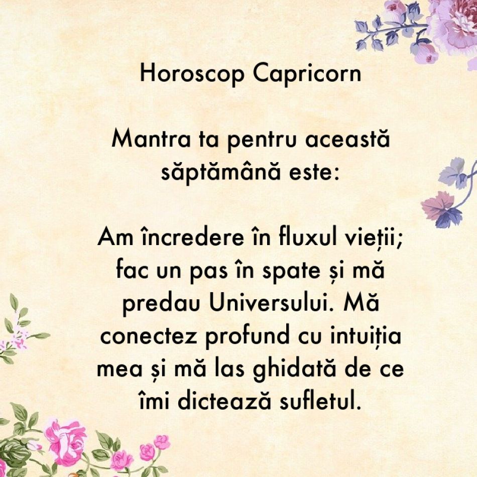 Horoscop pentru suflet: Mantra zodiei tale pentru săptămâna 3-9 iulie