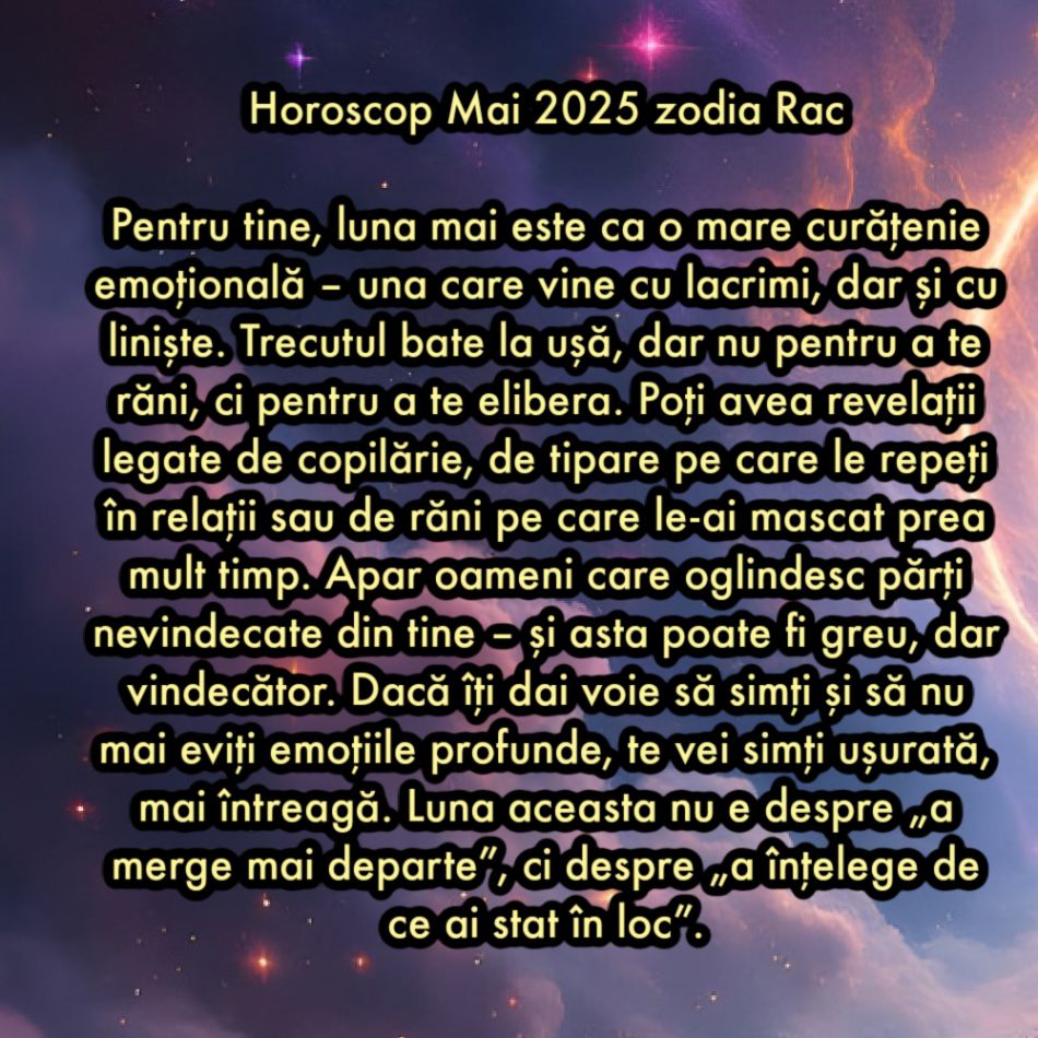 Horoscop mai 2025. Luna care schimbă totul. Iubiri vechi revin, relații se rup, suflete se trezesc