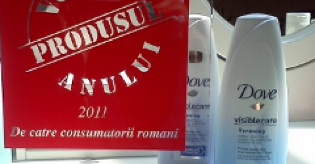 Dove, castigator la Premiile pentru Produsul Anului 2011