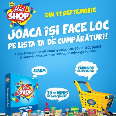 Lidl lanseaza campania Lidl Mini Shop si ii provoaca pe clienti la joaca 