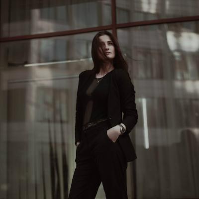 Pantaloni office in nuante viu colorate