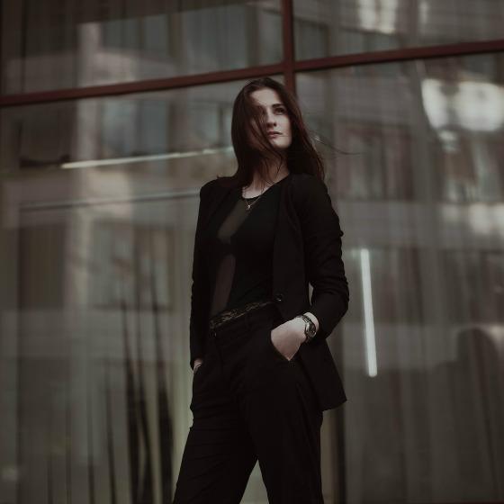 Pantaloni office in nuante viu colorate