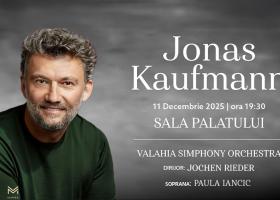 Tenorul Jonas Kaufmann, una dintre cele mai importante voci ale operei contemporane, concertează pentru prima dată în România,