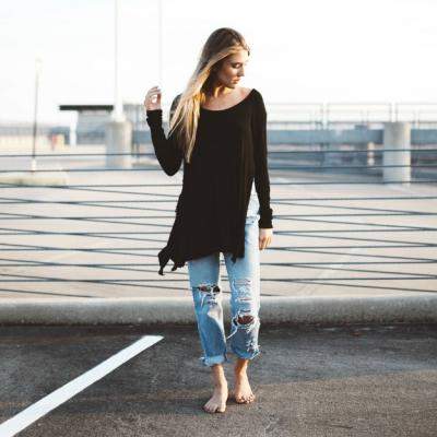 Jeansii crop - perfecti pentru primavara-vara