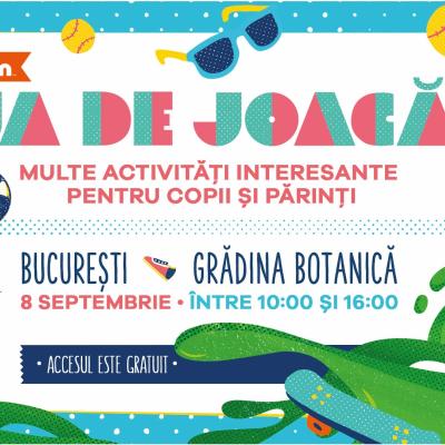 Nickelodeon organizează în România prima ediție a evenimentului Ziua de Joacă, o zi departe de televizor și tehnologie