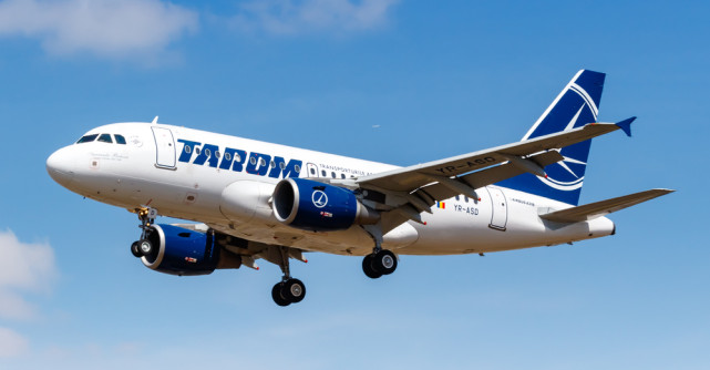 Incident pe un zbor TAROM București–Amsterdam. Pilotului i s-a făcut rău, imediat după decolare