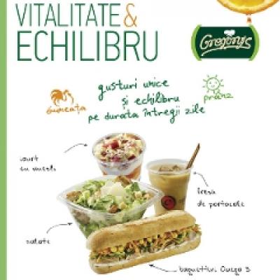 Gregory's lanseaza platforma Vitalitate & Echilibru 