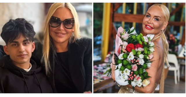 Cum încearcă Vica Blochina să facă o fotografie cu fiul ei:  Îți dau 100 de euro, dar hai să facem poză...
