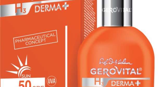 Farmec lanseaza o noua gama: Gerovital H3 Derma+ Sun