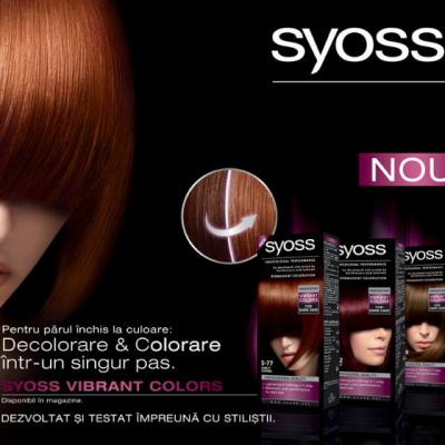 Inovatii profesionale de colorare si decolorare de la Syoss, special pentru parul inchis la culoare 