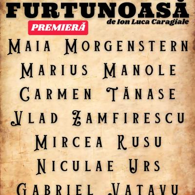 Comedie și clasic românesc: O noapte furtunoasă, Comedie din greșeală și Take, Ianke și Cadîr, pe scenele din Brașov și Deva