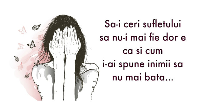 Nu cauta pe cineva care sa iti vindece inima. Vindec-o de una singura!