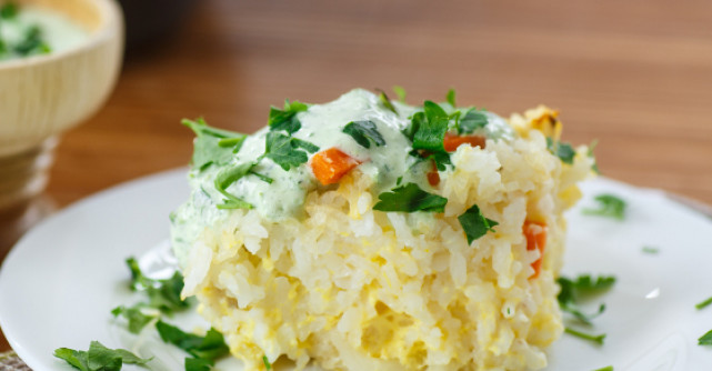 Salata de conopida cu maioneza si pui