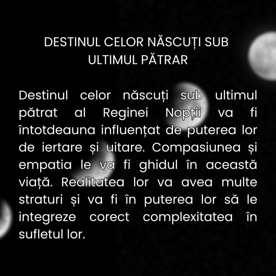 Ce mistere ascunde faza Lunii sub care te-ai născut despre destinul tău? Descoperă cheia karmei și a evoluției tale spirituale.
