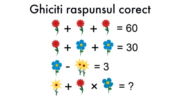 Puteti rezolva aceasta problema de matematica pentru copii? Majoritatea persoanelor gresesc raspunsul