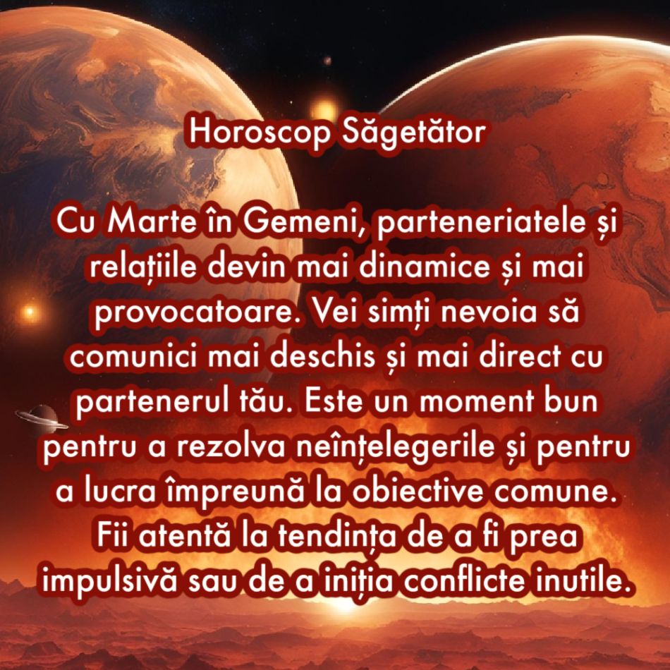 Pe 20 iulie, Marte intră în Gemeni pentru a deschide porțile schimbării și creșterii personale