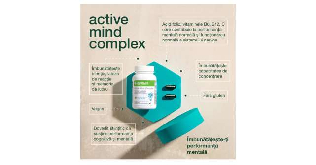 Herbalife lansează un nou supliment pentru sănătatea psihică:  Active Mind Complex