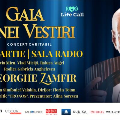 Maestrul Gheorghe Zamfir urcă pe scenă la Gala Bunei Vestiri, pentru o cauză caritabilă 