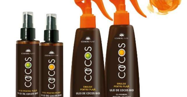 Cosmetic Plant lanseaza o noua gama de produse pentru plaja fara parabeni si bazate pe ulei de cocos BIO 