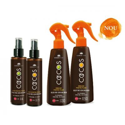Cosmetic Plant lanseaza o noua gama de produse pentru plaja fara parabeni si bazate pe ulei de cocos BIO 
