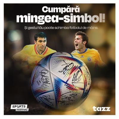 Tazz și Sports Festival susțin echipa de fotbal unificat a României din cadrul Special Olympics