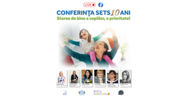 Conferința SETS 10 ani: Starea de bine a școlarilor, o prioritate!