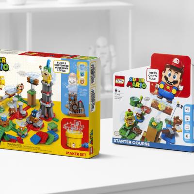 Grupul LEGO și Nintendo construiesc împreună universul  LEGO® Super Mario™,  pentru și mai multe aventuri personalizate