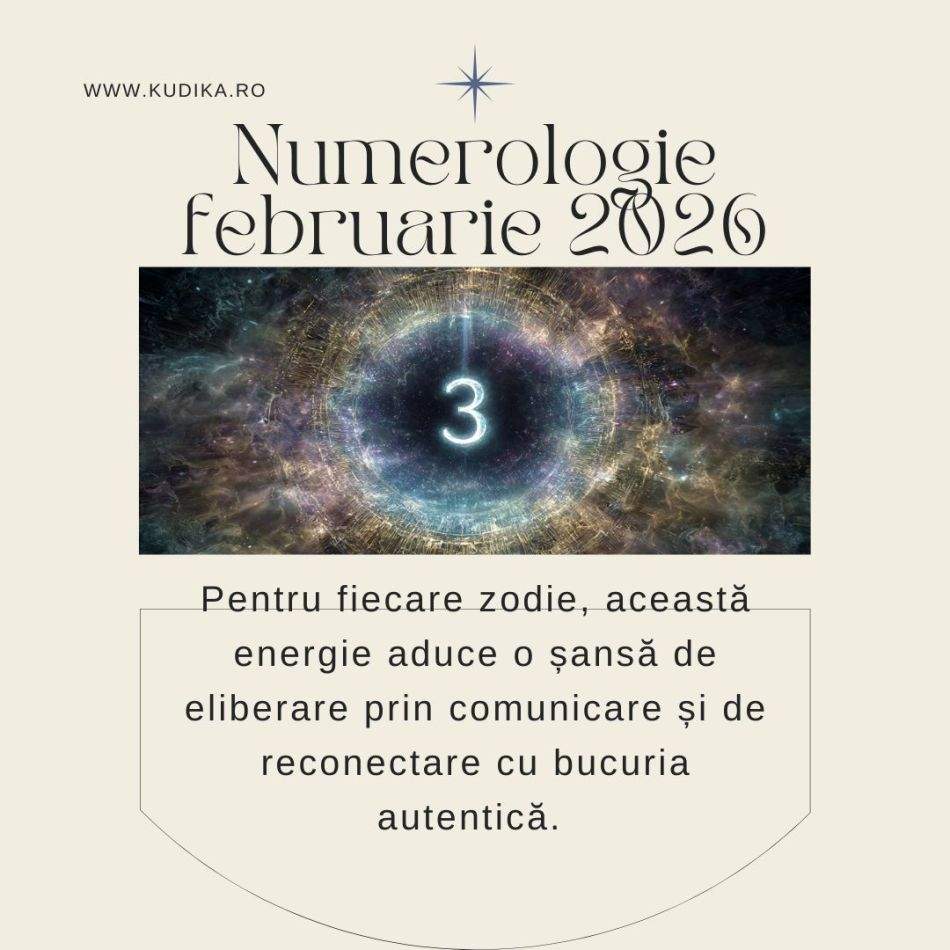 Februarie 2026 îți deblochează vocea interioară. Vibrația numerologică 3 să te afirmi, să vindeci și să alegi mai clar