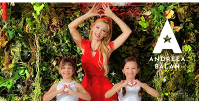 Andreea Bălan ne poartă către O Lume Minunată alături de fetițele sale, Ella și Clara, în cel mai recent single