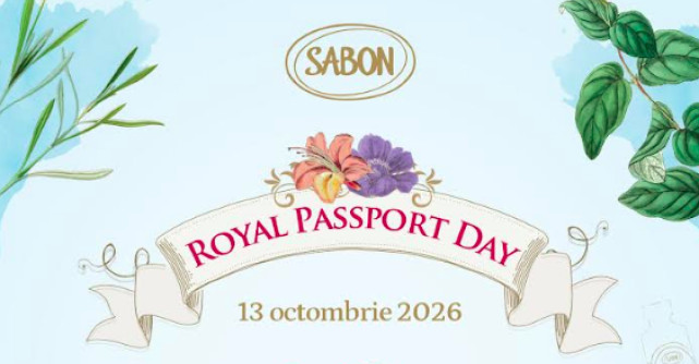 Pe 13 octombrie ai 40% discount la SABON, de Royal Passport Day! 